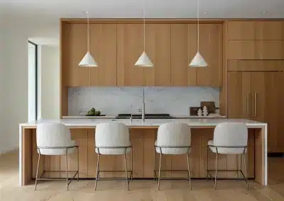 Clean and sleek kitchen
